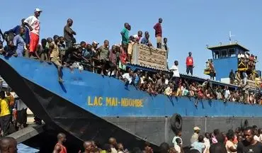 مفقود شدن 200 نفر بر اثر غرق شدن یک قایق در جمهوری دموکراتیک کنگو 