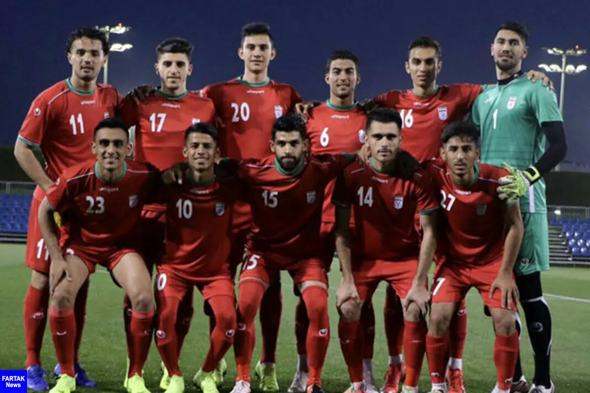 ترکیب تیم فوتبال امید ایران مقابل کویت اعلام شد