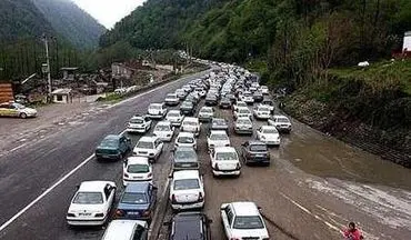 ترافیک جاده ها در آخرین روزهای هفته
