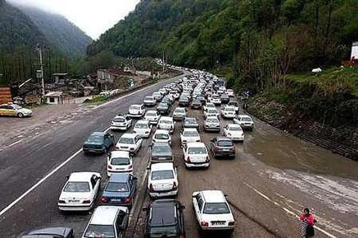 ترافیک جاده ها در آخرین روزهای هفته