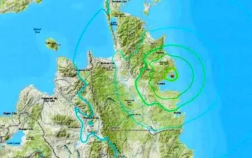 فیلیپین بشدت لرزید!