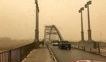 ورود موج جدید گرد و خاک به استان خوزستان