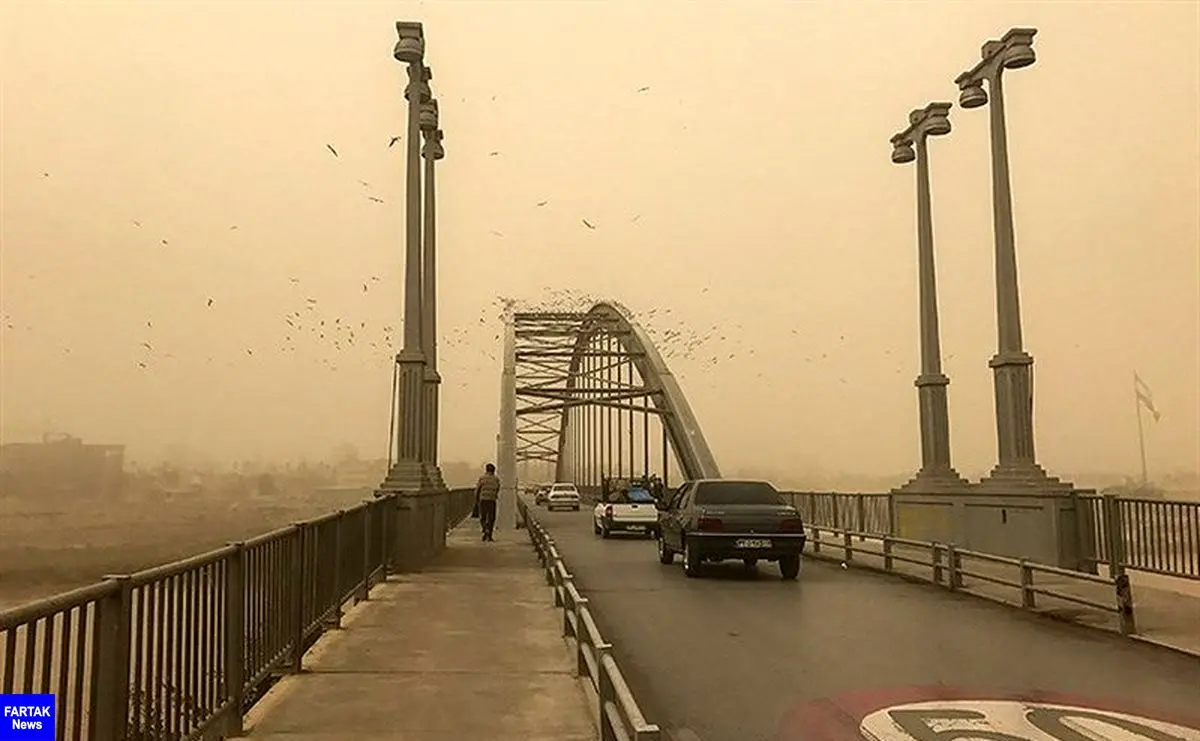 ورود موج جدید گرد و خاک به استان خوزستان