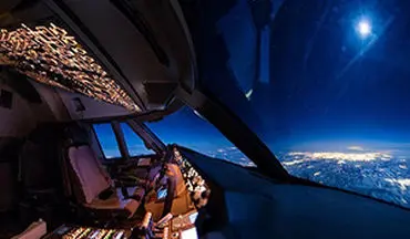تیک‌آف هواپیمای مسافربری از درون کابین خلبان + فیلم 