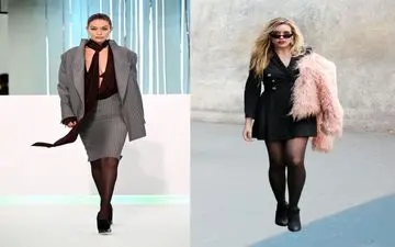  ترفندهای شیک‌پوشی پاییزی: چطور جوراب‌شلواری بپوشیم؟
