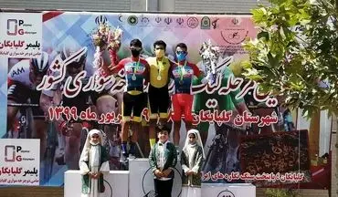 قهرمانی رکابزنان سپاهان در نخستین مرحله لیگ برتر دوچرخه سواری کشور