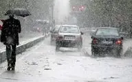 بارش باران و برف در خراسان‌جنوبی/ کاهش محسوس دمای هوا