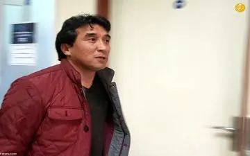 تصویر لو رفته از خداداد عزیزی در آغوش همسر جوانش