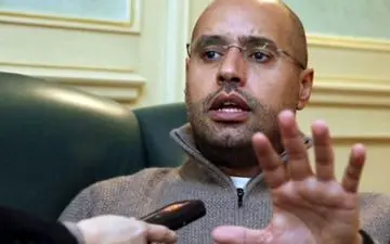 سیف الاسلام تحت تعقیب بین المللی + عکس