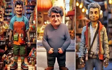 چهره کارتونی بعضی از شخصیت‌های معروف| از علی دایی تا عادل فردوسی پور+تصاویر دیدنی