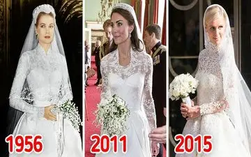 ۸ حقیقت جالب درباره لباس عروس زنان مشهور دنیا که نمی دانستید
