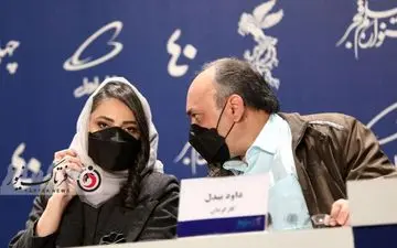 گزارش تصویری از نشست رسانه ای عوامل فیلم " نمور " آخرین فیلم نمایش داده شده چهلمین جشنواره فیلم فجر در سالن اصلی کاخ جشنواره