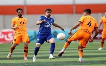 شکست استقلال برابر مس رفسنجان در نیمه اول