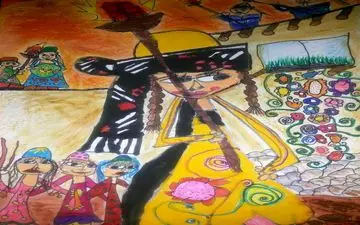 کسب دیپلم و نشان افتخار مسابقات هنر و گرافیک کشور بلاروس توسط 9 کودک کرمانشاه