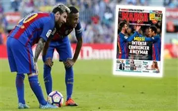  ادعای مارکا درباره نقش مسی در پرونده انتقال نیمار