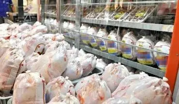 ۳۶۰ تن مرغ منجمد در لرستان توزیع می‌شود