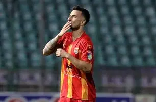 ویدیو | گل اول فولاد به شمس آذر قزوین/ ضربه طلایی محروقی 