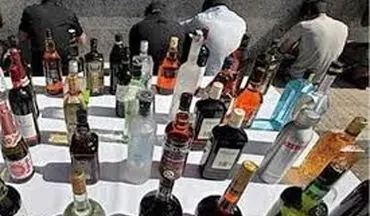 کشف و ضبط بیش از 1000 بطری مشروبات الکلی