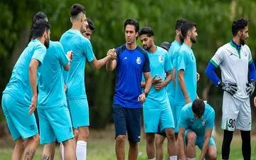 گزارش تمرین استقلال|تشکیل حلقه اتحاد در روز پاداش مجیدی به بازیکنان/ بازگشت 2 مصدوم+عکس