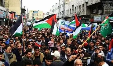  تظاهرات شبانه در اردن در اعتراض به معامله قرن و کنفرانس منامه 