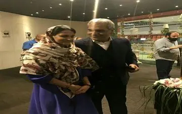 عکس مهران مدیری در کنار دخترش شهرزاد مدیری