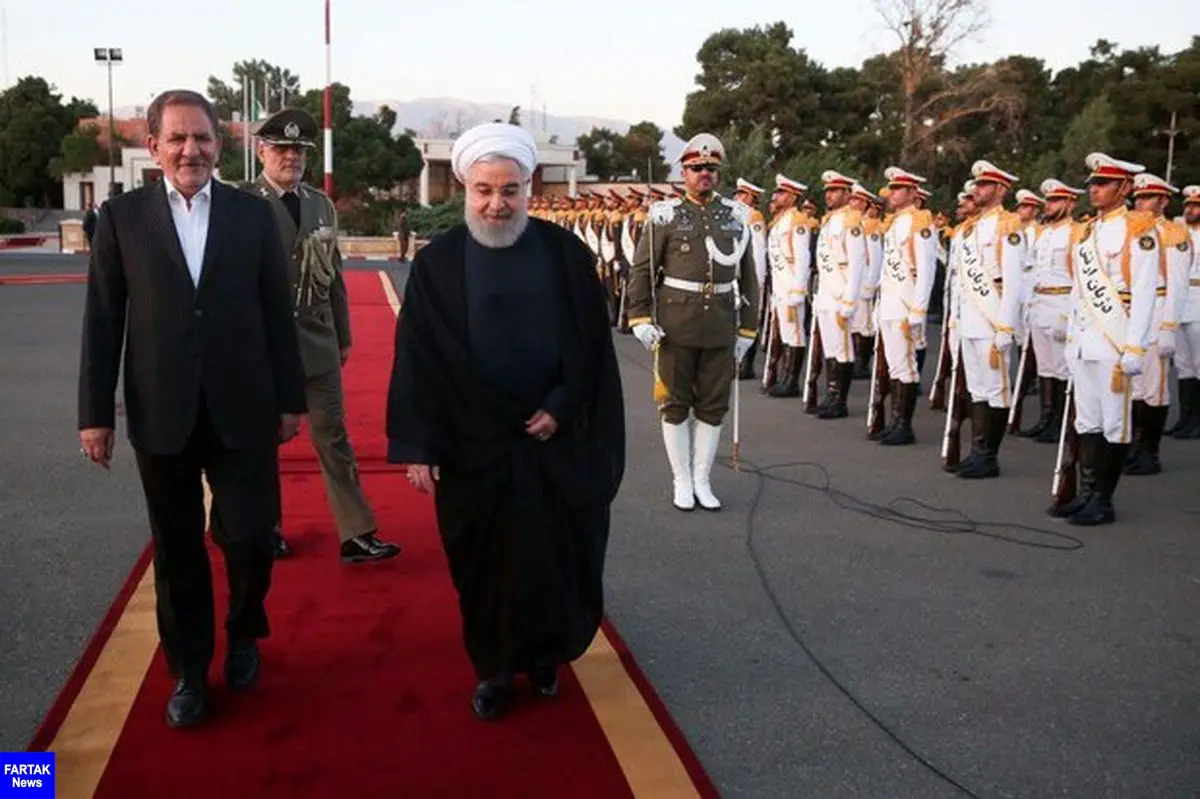 رئیس جمهور ایران را به مقصد ارمنستان ترک کرد 