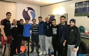  عکس/ نیمی از استقلال در کلینیک نوروزی