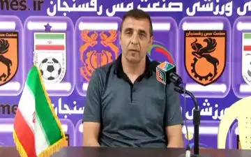 صحبت های سرمربی پرسپولیسی بعد از پنجمین شکست متوالی