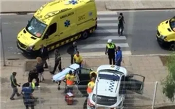 تیراندازی در بارسلونا به سمت ماموران پلیس