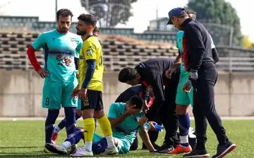  خبر بد برای گل‌محمدی؛ مصدومیت شدید مدافع پدیده