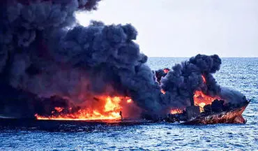 اولین عکس از کشتی چینی که با سانچی تصادف کرد + عکس