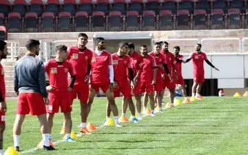 ترفند جالب گل محمدی در تمرین پرسپولیس