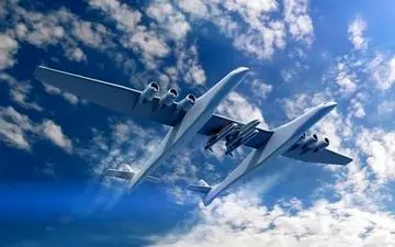 بزرگترین هواپیما با قابلیت پرتاب راکت به فضا