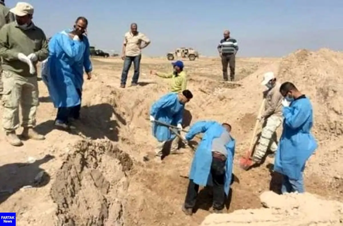 کشف اجساد ۱۵۸ تن از کشته‌شده‌های جنایت پایگاه اسپایکر عراق