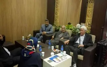 دکتر علیرضا شهرستانی در گردهمایی بین‌المللی ترویج زبان  و ادب فارسی با بزرگان ادبیات کشور به روایت تصویر