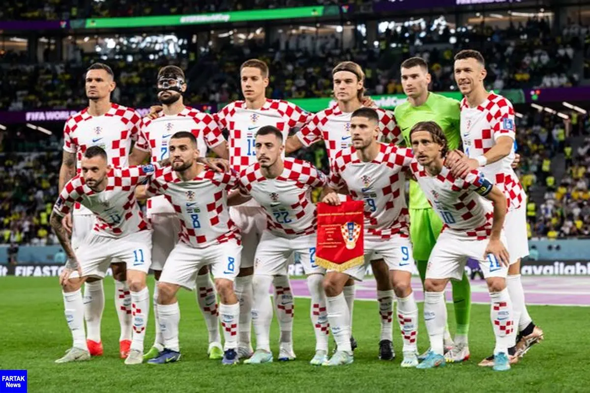 ترکیب کرواسی برای بازی رده‌بندی جام جهانی مشخص شد
