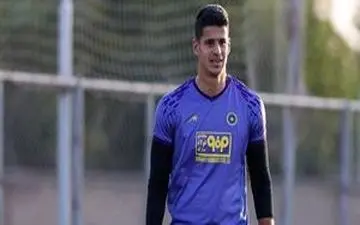 
دروازه‌بان سپاهان سیاهپوش شد