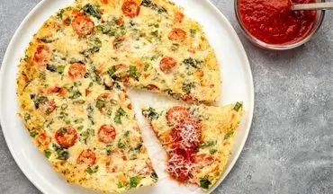 طرز تهیه املت ایتالیایی با سبزیجات و پنیر پارمزان