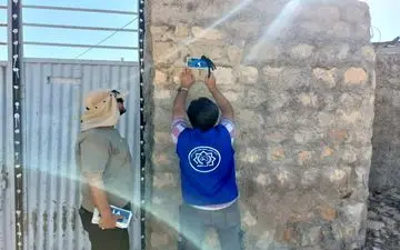 نصب نخستین پلاک هوشمند روستایی غرب کشور در کرمانشاه