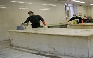 
آرامستان کرمانشاه تا ساعت ۱۸ اموات را تغسیل می‌دهد