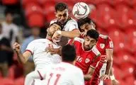 جام ملت‌های آسیا 2019 آمار نیمه اول بازی ایران و عمان