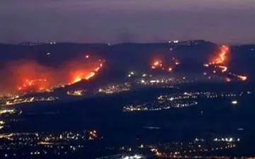 حملات موشکی حزب‌‌ الله به شمال فلسطین اشغالی + ویدئو