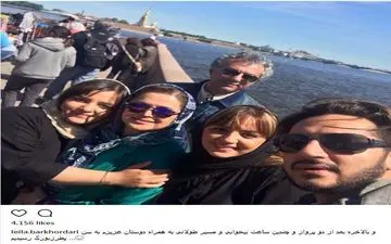 سلفی هنرمندان در راه سن پطرزبورگ (عکس)