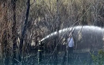 مهار آتش‌ سوزی در عرصه های طالقان 