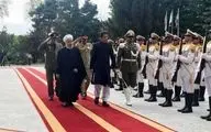  رییس جمهوری از نخست وزیر پاکستان استقبال رسمی کرد