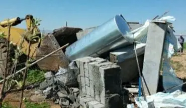 ‍ تخریب 60 مورد ساخت و سازهای غیر مجاز در اراضی کشاورزی شهرستان کرمانشاه