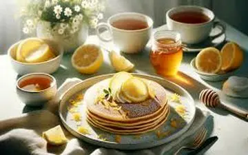 طرز تهیه پنکیک لیمویی|برای صبحانه خیلی دلچسبه!