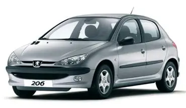 قیمت پژو ۲۰۶ کارکرده امروز ۱۵ مهر؛ مدل پانوراما چند؟ + جدول