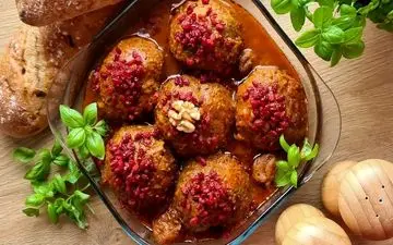 طرز تهیه کوفته لپه یزدی خوشمزه و اصیل | دستور پخت سنتی مرحله به مرحله