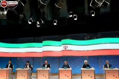 حاشیه هایِ دومین مناظره کاندیداهای ریاست جمهوری + تصاویر